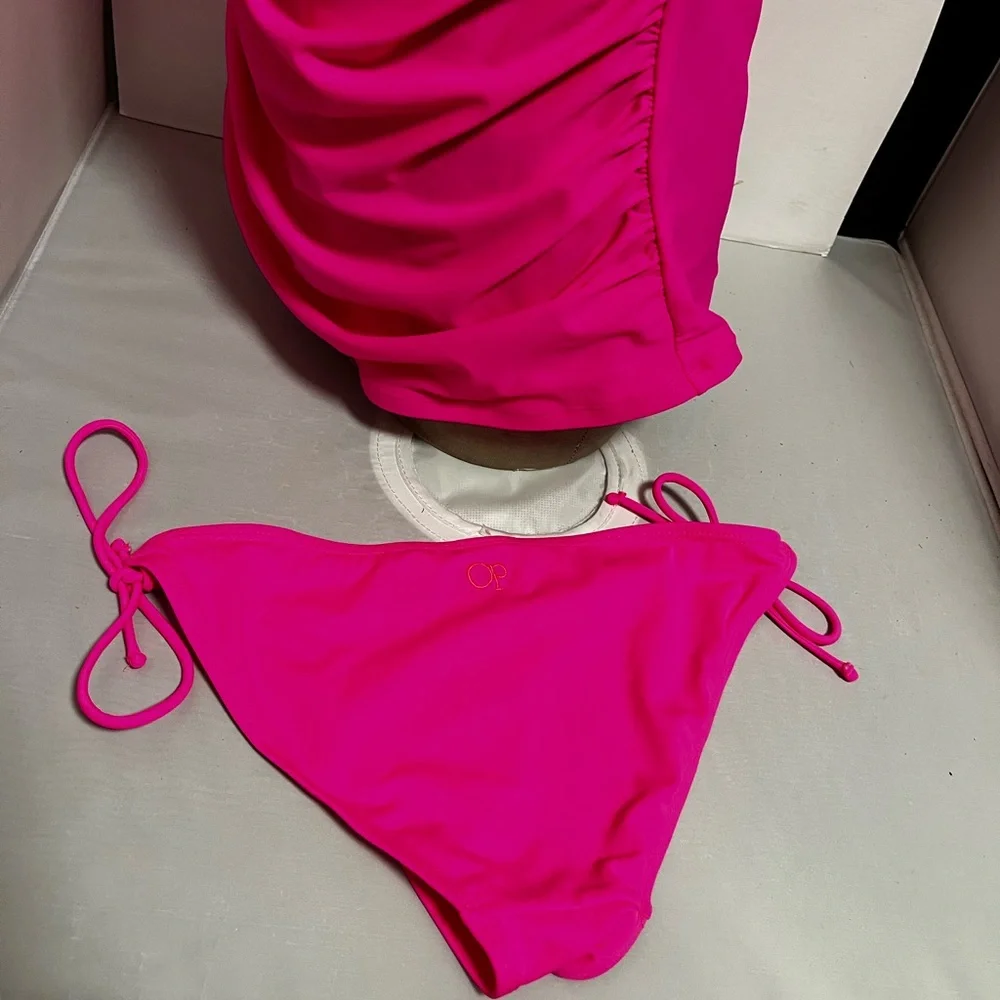 OP Women's Swim Bikini - Hot Pink - Picture 8 of 10